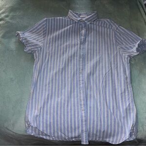 Blue Striped Men's Shirt